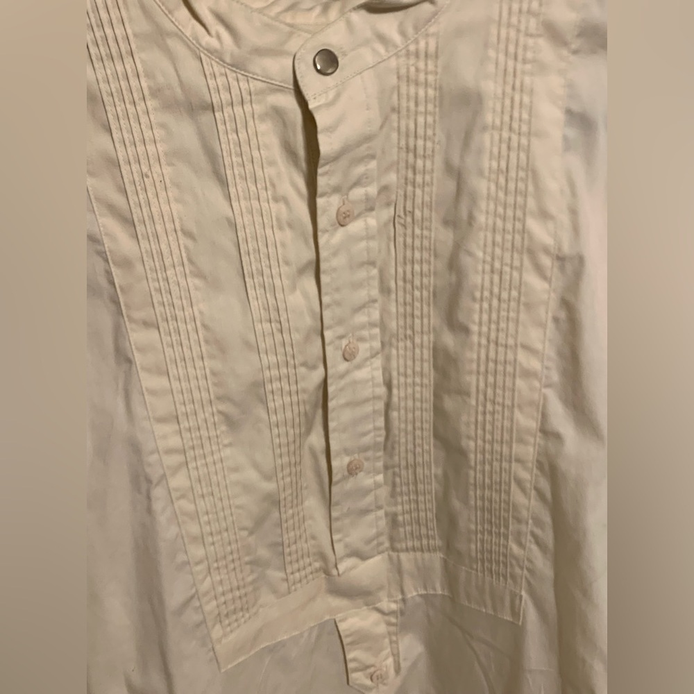 Scully Button Tunic Tux Front Size Large - image 2